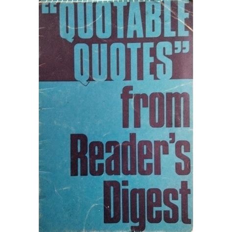 Readers Digest Quotable Quotes Inspire Bookspace