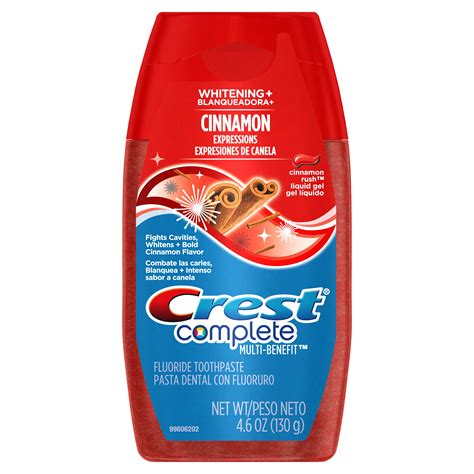 Crest Complete Whitening Cinnamon Expressions Liquid Gel Toothpaste4