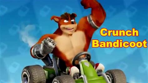 Crunch Bandicoot Crash Team Racing Nitro Fueled Marcio Navarro
