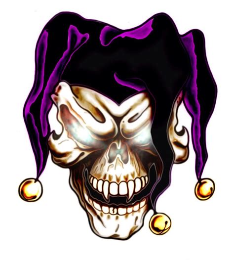 Skull Joker Skull Tattoo Design Joker Tattoo Design Skull Tattoos