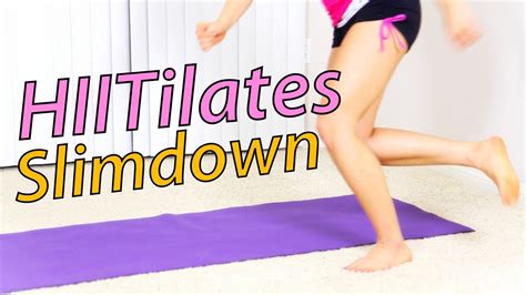 Hiitilates New Year Slimdown Workout Blogilates