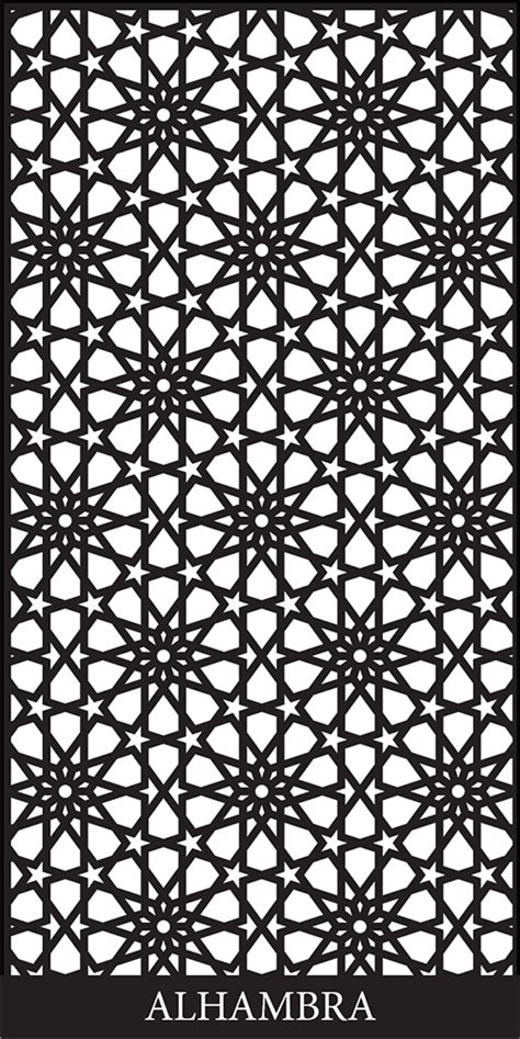 Alhambra Laser Cut Decorative Screen Decorative Screens Direct