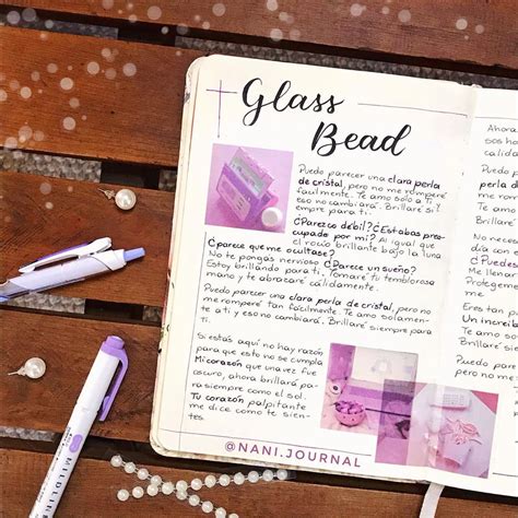 Nani Journal On Instagram Glass Bead Gfriend Hoy Las Novias