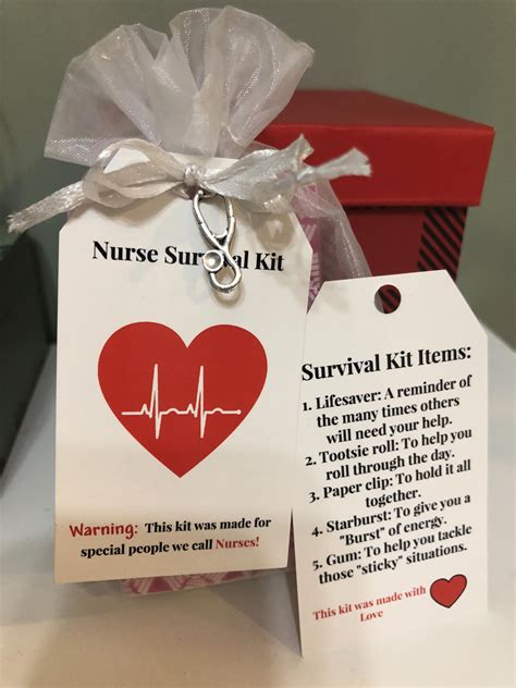 Nursing Survival Kit Template