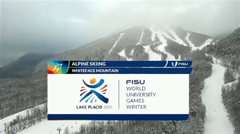 Lake Placid 2023 Alpine Skiing Men Run 1 Slalom Lake Placid