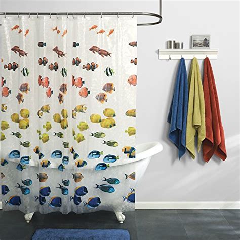 Fish Shower Curtains Kritters In The Mailbox Fish Shower Curtain