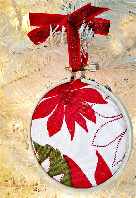 Check out our christmas tree ornaments selection for the very best in unique or custom, handmade pieces from our ornaments & accents shops. DIY Embroidery Hoop Christmas Ornament