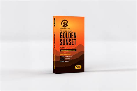 Golden Sunset Labels