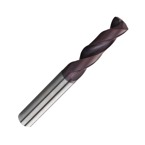 Din6537 Ticn Solid Carbide Drill Bit For Stainless Steel Hardened Steel