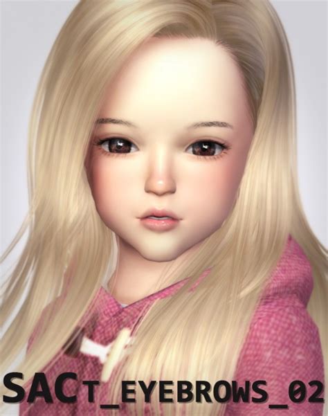 S Sac Eyebrows 02 And 03 Sims 4 Downloads