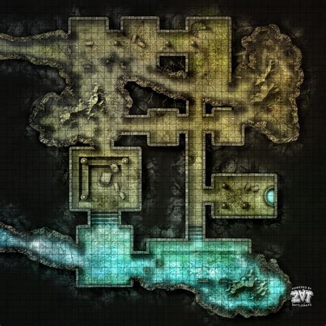 Ib4 X Under The Ruins Grid By Zatnikotel On Deviantart Dungeon Maps