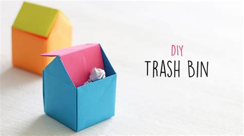 11simple Origami Trash Box Sugascraftyside