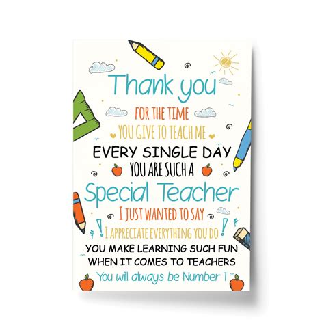 If you would rather work with several clients you can have more versatility in the services you provide. Leaving Gift For Teacher Teaching Assistant Thank You Poem