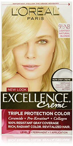 L’oréal Paris Excellence Créme Permanent Hair Color 9 5nb Lightest Natural Blonde Hair Care