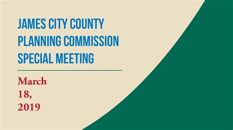 Planning Commission Special Meeting March 18 2019 Youtube