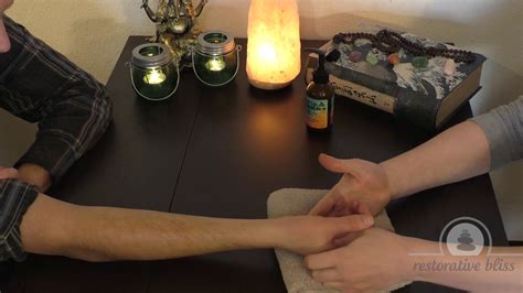 relaxing hand massage how to and asmr youtube