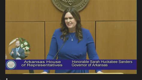 Sarah Huckabee Sanders Becomes 47th Arkansas Governor