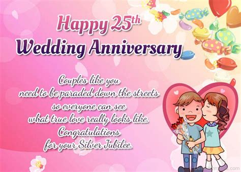 25th Wedding Anniversary Wishes For Parents From Daughter Wedcro