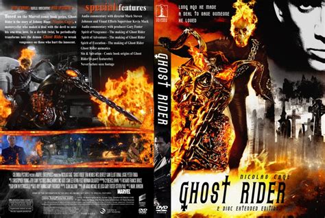 Ghost Rider Movie Dvd Custom Covers 753ghost Rider 2 Disc Extended