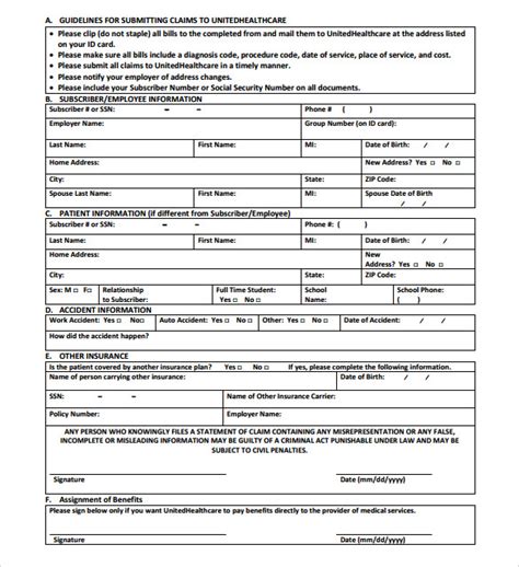 Ub04 Cms 1450 Medical Claim Forms 25 Sheets New Ebay