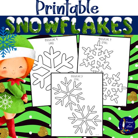 Printable Snowflakes Made By Teachers