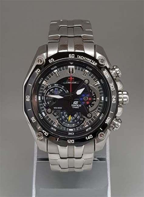 casio edifice edifice red bull racing limited edition men ef 550rbsp 1aver homme 2011