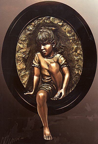 Sharing Girl Bonded Bronze By Bill Mack Dewey Graff Fine Art