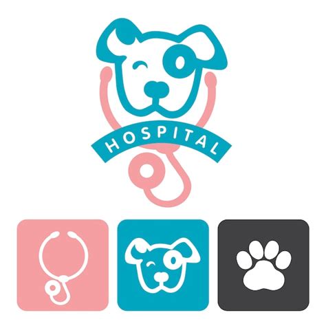 Premium Vector Animal Hospital Logo