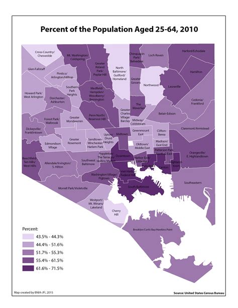 Gallery Vital Signs 13 Census Demographics Maps Bnia Baltimore Neighborhood Indicators Alliance