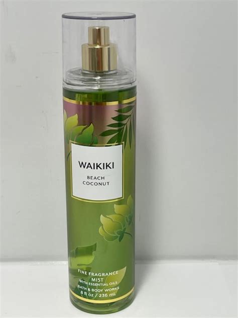Amazon Com Bath Body Works Waikiki Beach Coconut Oz Fine Fragrance Mist Beauty