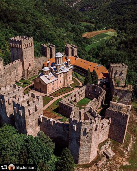Castles And Palaces On Instagram “an Aerial Picture Of Manasija