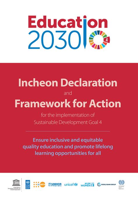 Education 2030 Incheon Declaration And Framework For Action Towards
