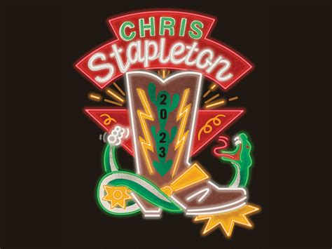 Chris Stapleton 2023 Tour by Mark Mounts on Dribbble