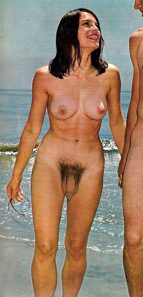 Vintage Nude Beach Hermaphrodite