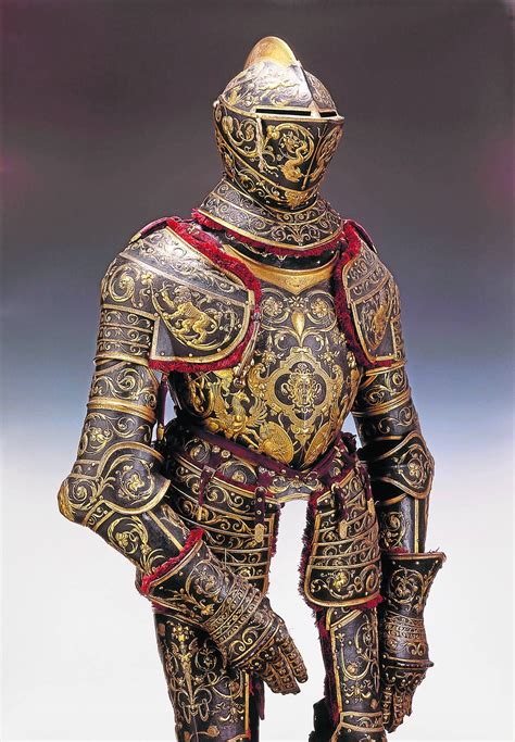 Armour Of Eric Xiv Of Sweden 1556 Knight Armor Medieval Armor