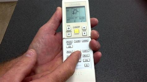 Daikin Air Conditioner Remote Control Symbols