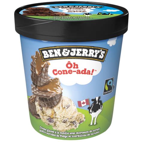 Ben Jerry s Ice Cream Oh Cone Ada With Fairtrade Ingredients ml Voilà Online Groceries