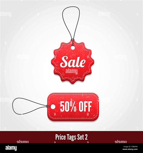 3d price tags set 2 vector illustration for your design stock vector image and art alamy