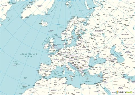 Die wurst europakarte guten appetit mit salsitxa karten von karten und karte europäische union (karte europäische union pdf. Landkarte Europa Physisch - Vektor-Datei (AI, PDF) | SIMPLYMAPS.de