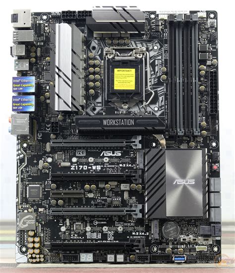 Asus Z170 Ws Workstation Intel Z170 Chipset Lga1151 Skylake Atx Desktop