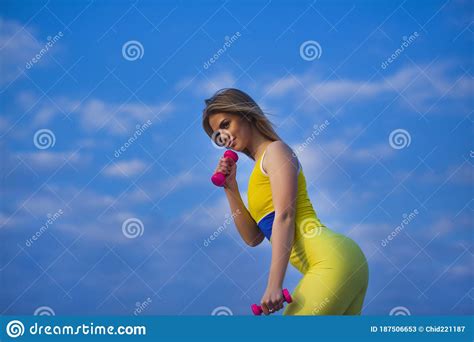 beauty perfect body presents slim fitness girl stock image image of performance perfect