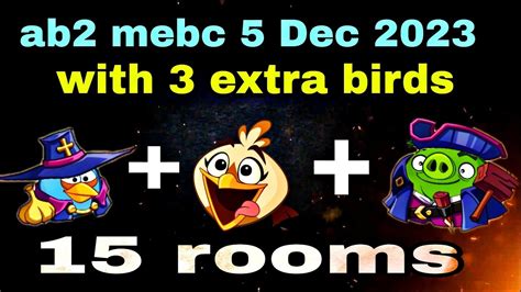 Angry Birds 2 Mighty Eagle Bootcamp Mebc 5 Dec 2023 With 3 Extra Birds