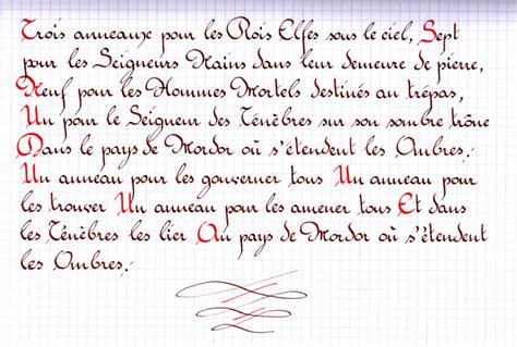 Cours De Calligraphie Écrire à La Ronde