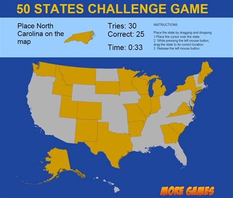 50 States Map Game Printable Map Cloud Hot Girl
