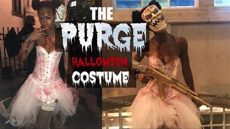the purge candy girl freakbride halloween costume the cocoa x youtube