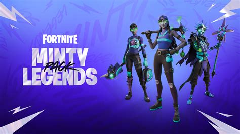 Fortnite New Minty Legends Pack Ps 5 Game Box With Code No Dis 2021 New