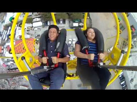 ▻please like , comment and share with your friends. Guy passes out during slingshot ride - YouTube