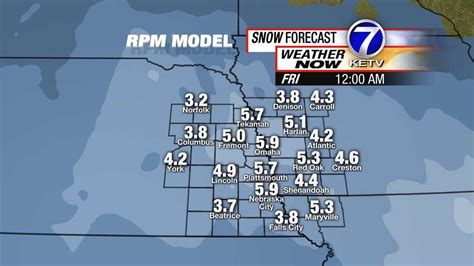 Hour By Hour Predicted Snowfall Totals