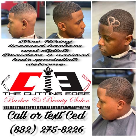 The Cutting Edge Barber And Beauty Salon Hair Salon In Channelview