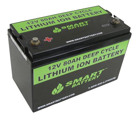 Smart Battery Sb80 12v 80ah Lithium Ion Battery